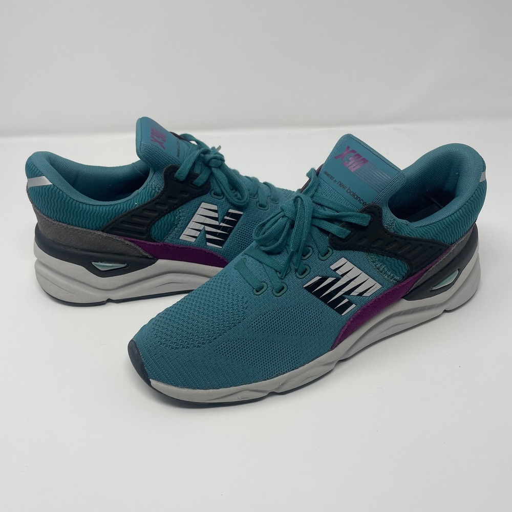 New Balance X-90‎ Shoes Size 9 Grape Teal Sportswear Running Gym MSX90PLC Men's